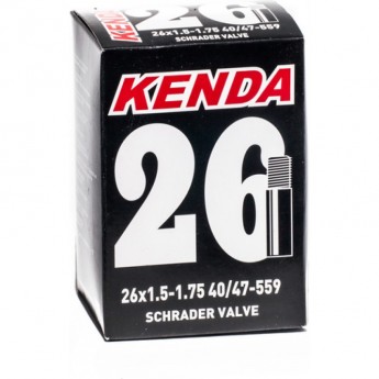 Камера KENDA 26''x1.5-1.75 ниппель a/v авто ниппель Камера KENDA 26''x1.5-1.75 ниппель a/v авто ниппель