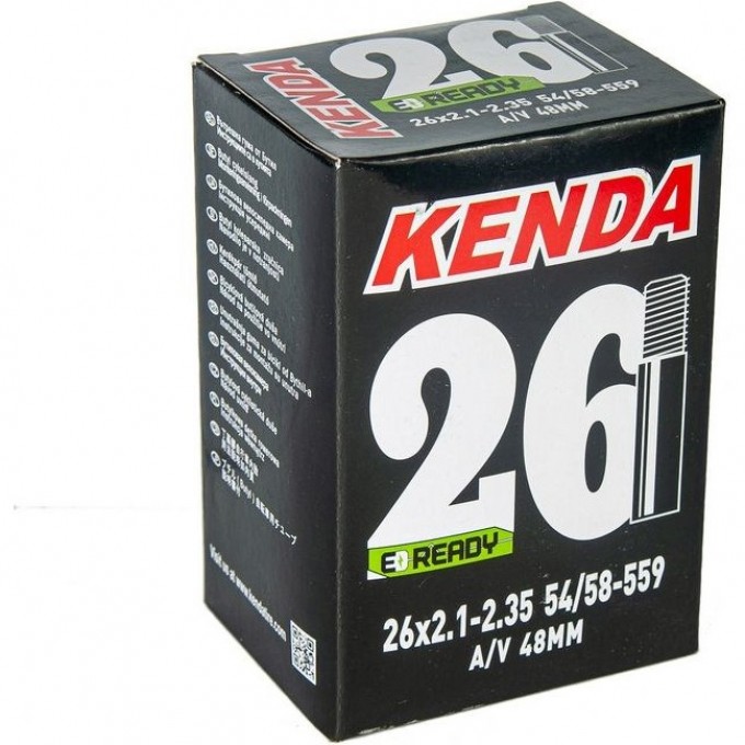 Камера KENDA EXTREME 26''x2.125-2.35, 0,87 мм a/v-48 мм 511376
