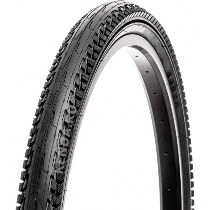 Покрышка KENDA 26''x1.95 K-841 полуслик черная дорожная 525459